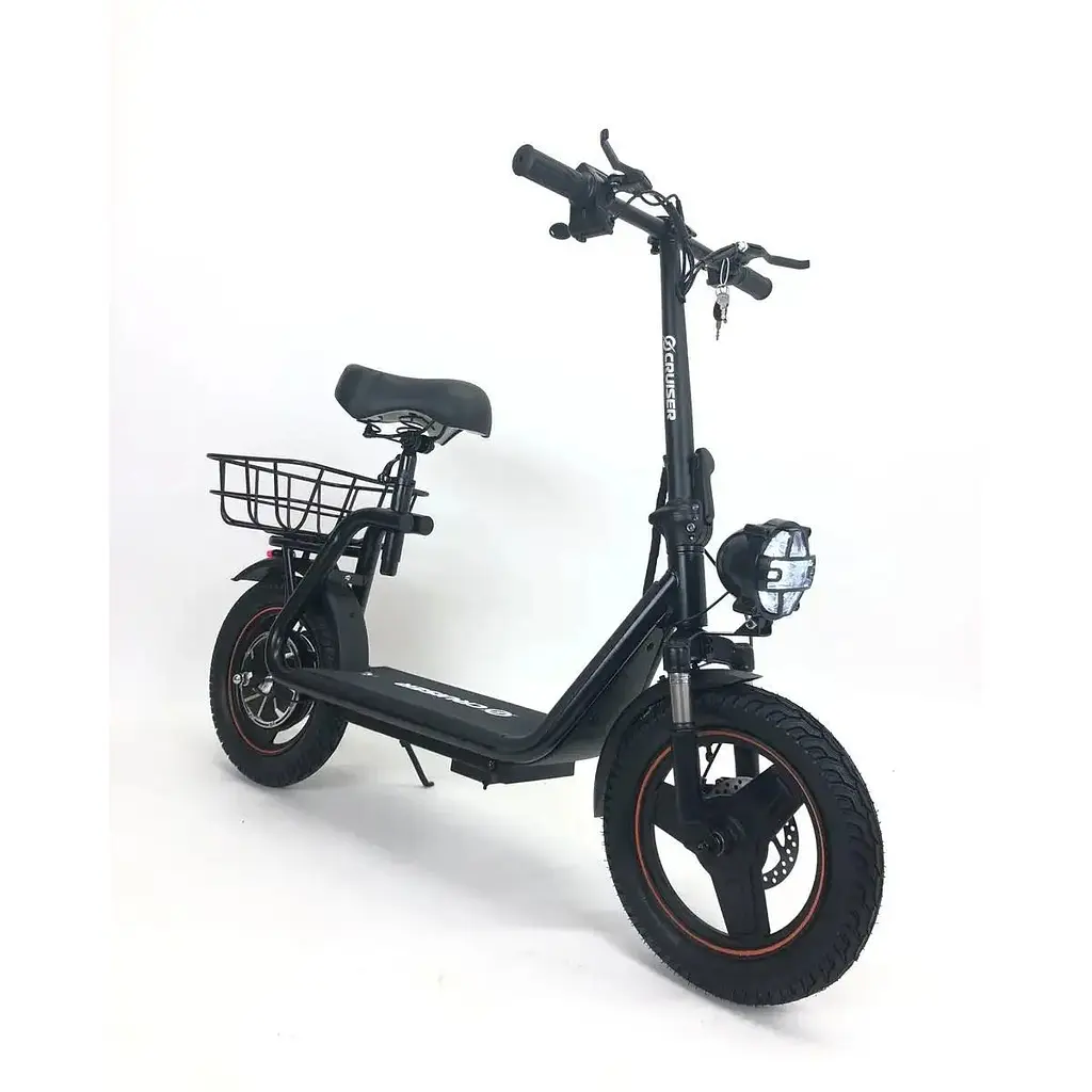 Електросамокат Cruiser E-Bike 14" (800W 48V 21Ah) Чорний - фото 3