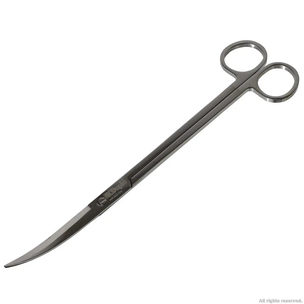 Ножиці кутові Dupla Scaping Tool Stainless Steel Scissor curved 30° 27см (80018) - фото 2