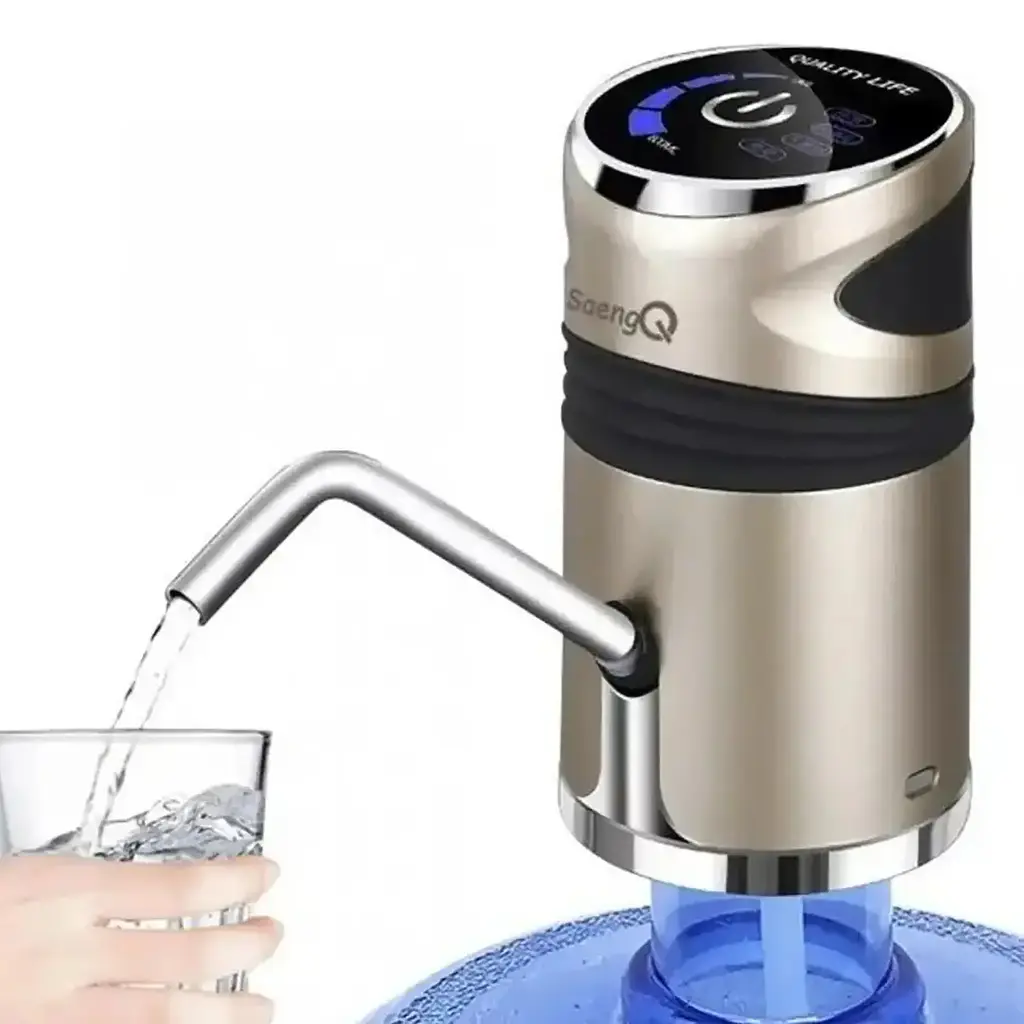Електричний портативний насос для води WATER DISPENSER XL-129 – диспенсер для пляшок із питною водою - фото 3