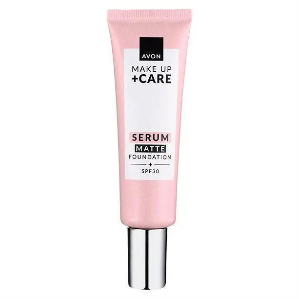Матуючий тональний крем-сироватка для обличчя Avon SPF30 Avon, 245N Натуральний беж