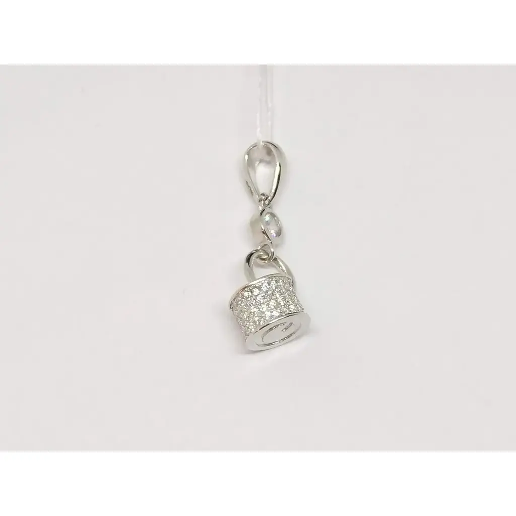 Срібна підвіска Срібний рай з фіанітами. 1112 097157 - фото 2