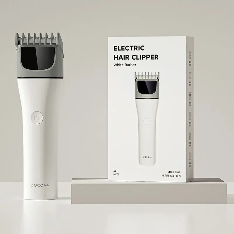 Машинка для стрижки Doco Electric Hair Clipper HC001 White - фото 3