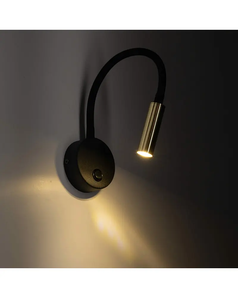Бра, настінний світильник Tk Lighting 10039 Lagos G9 1x6W IP20 Bk - фото 2