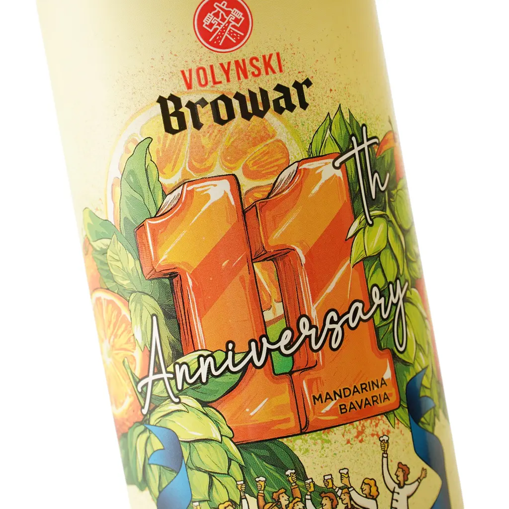 Пиво Volynski Browar 11th Anniversary светлое нефильтрованное 0.5 л - фото 5