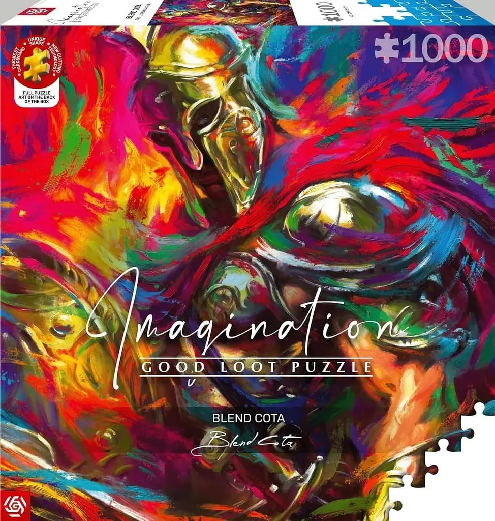 Пазл GoodLoot Imagination: Blend Cota The Illyrian Warrior 1000 ел. - фото 2