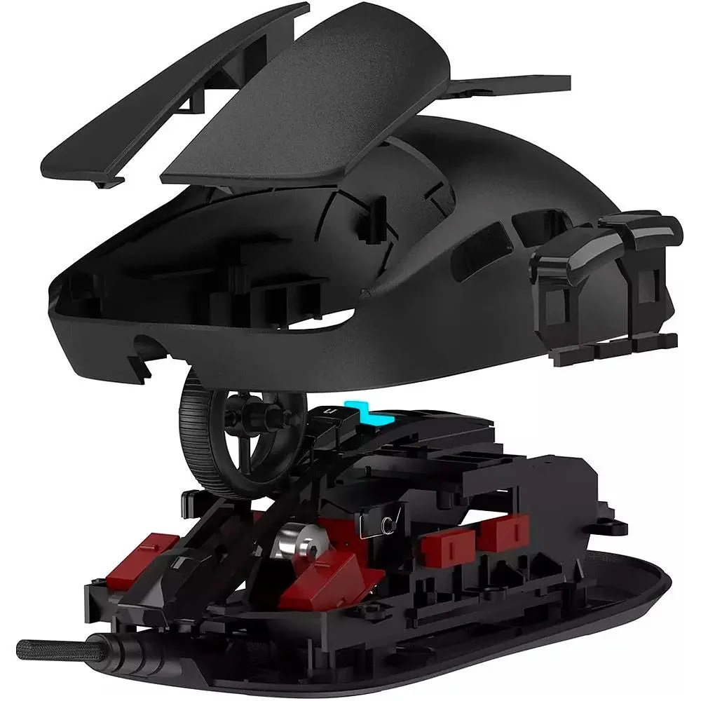 Миша Bloody W72 Ultra Black [122470] - фото 12