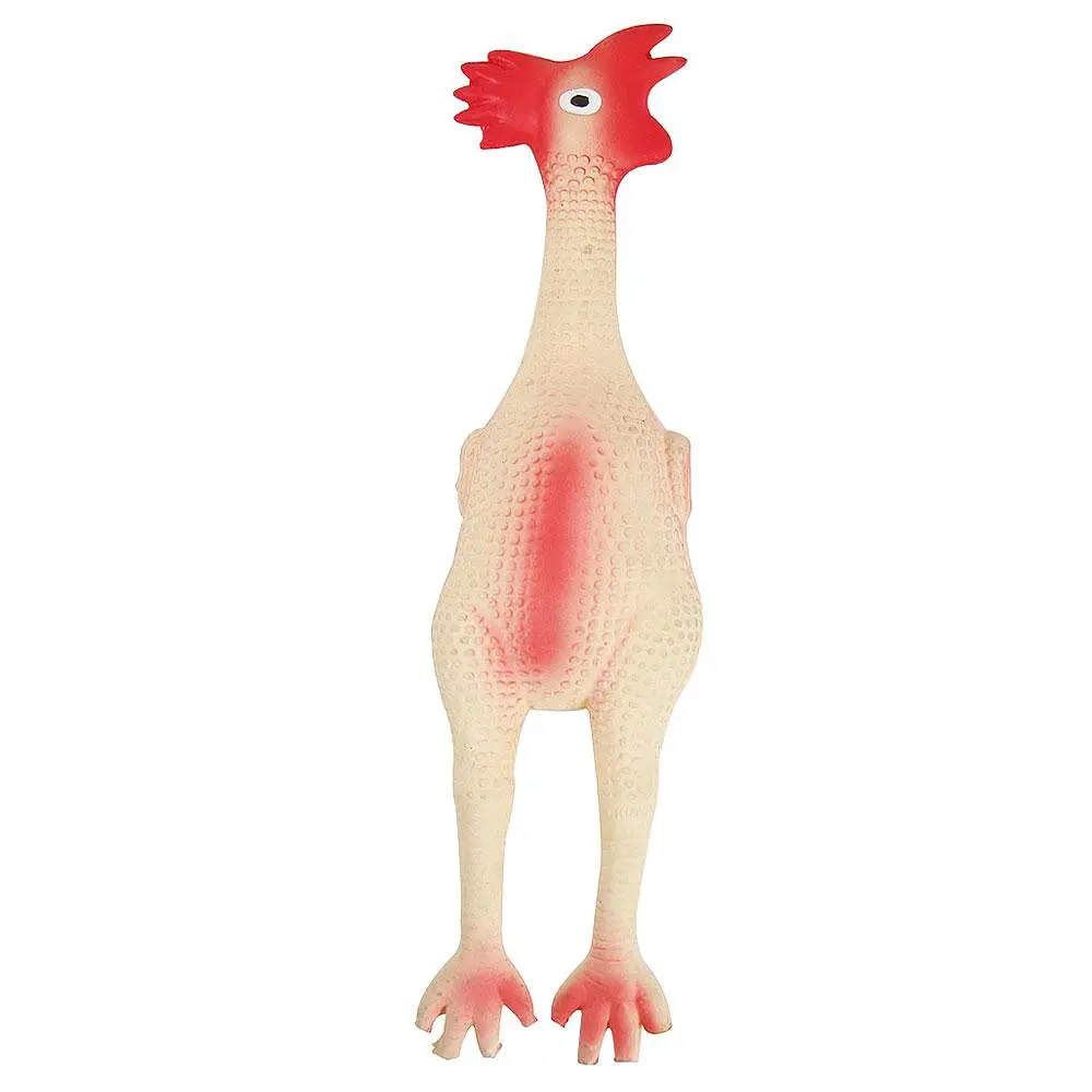 Іграшка для собак Toys Fun латексна курка з пищалкою 29 см