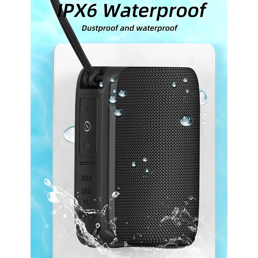 Портативна акустика Hopestar P33 Mini Black [86501] - фото 6