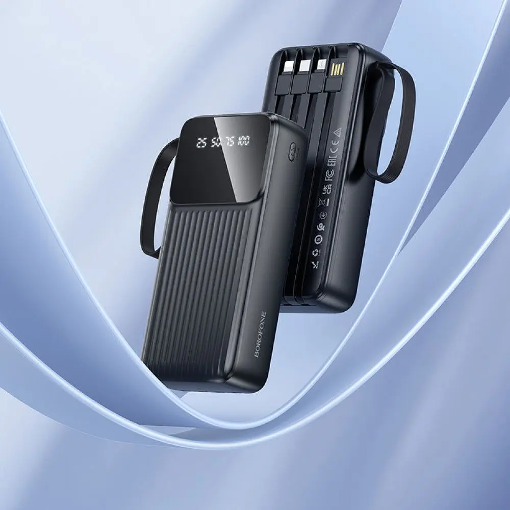 Зовнішній акумулятор Borofone BJ76A 20000mAh 10W Black [161207] - фото 8