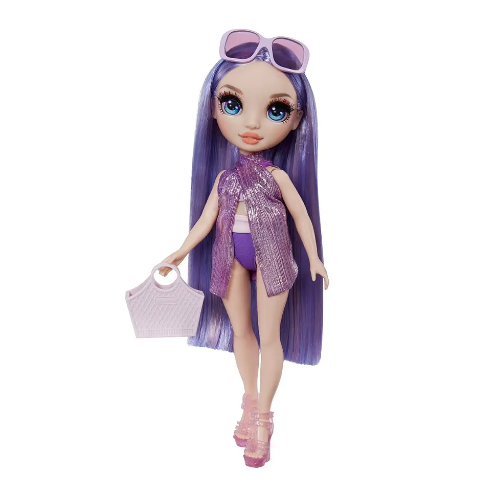 Лялька дитяча Віолетта Rainbow High 507314 серії Swim Style з аксесуарами - фото 3