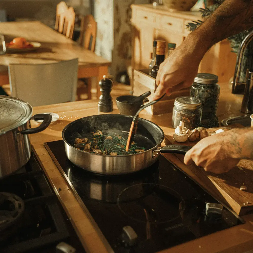 Сотейник с крышкой Fiskars Form 26 см (1072314) - фото 4