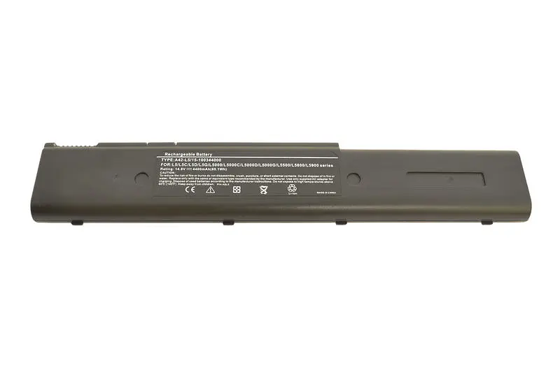 Акумулятор для ноутбука Asus A42-L5 14.8V Black 4400 mAh - фото 3