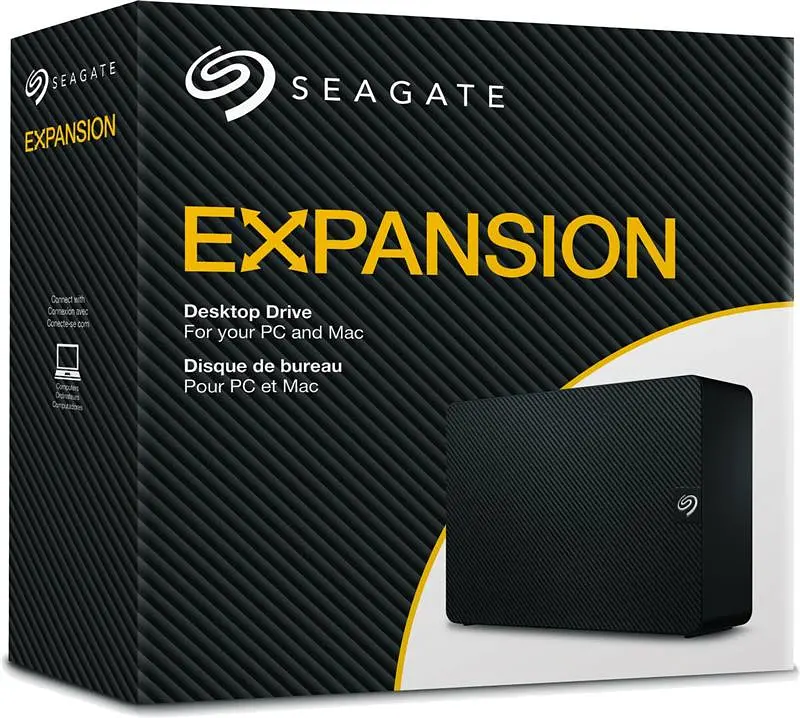 Зовнішній жорсткий диск Seagate 3.5` USB 8.0TB Expansion Desktop Black (STKP8000400) - фото 3