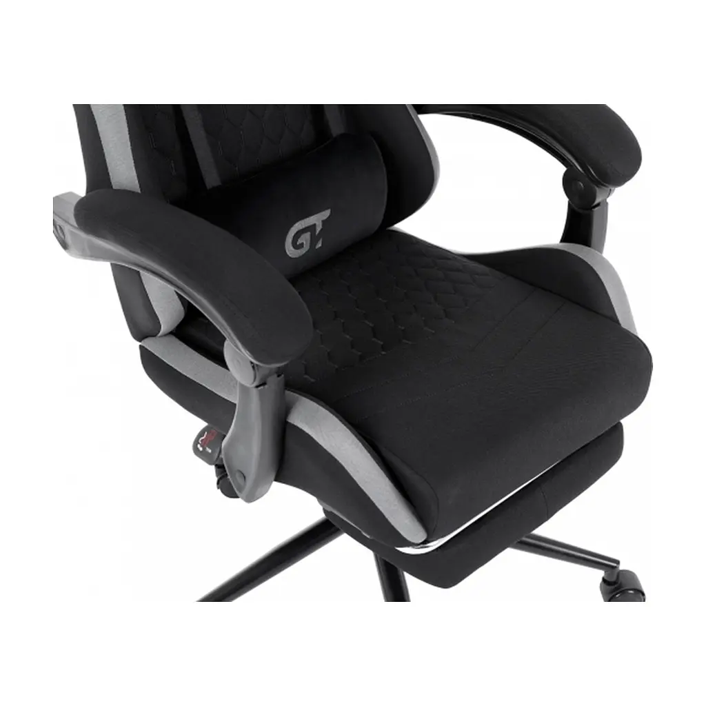 Крісло ігрове GT Racer X-2324 Black/Gray (X-2324 Fabric Black/Gray) - фото 7