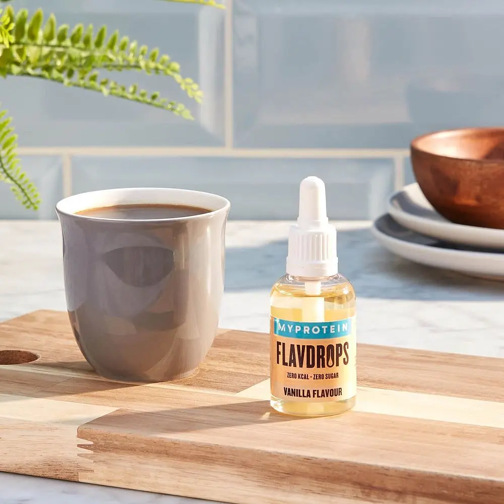 Краплі Myprotein Flavdrops Vanilia рідкий цукрозамінник 50 мл зі смаком ванілі (100-15-2981786-20) - фото 3