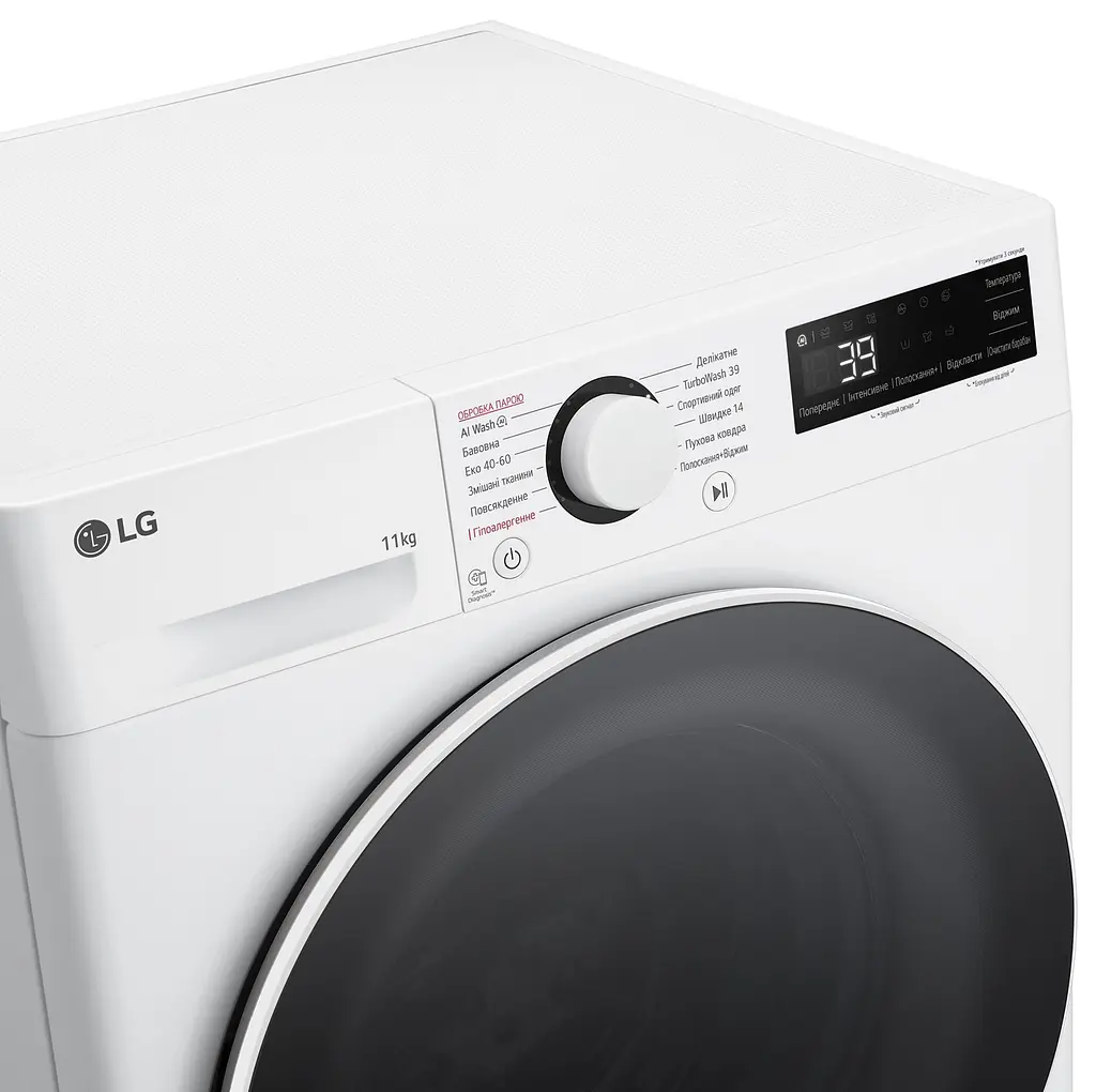 Пральна машина автоматична LG F4Y5ES0W (7198421) - фото 7