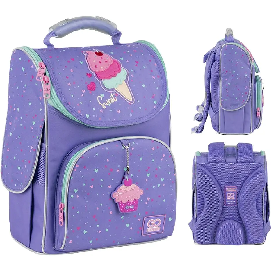 Рюкзак GoPack Education каркасний 5001S-2 Summer Ice Cream (GO25-5001S-2) - фото 2