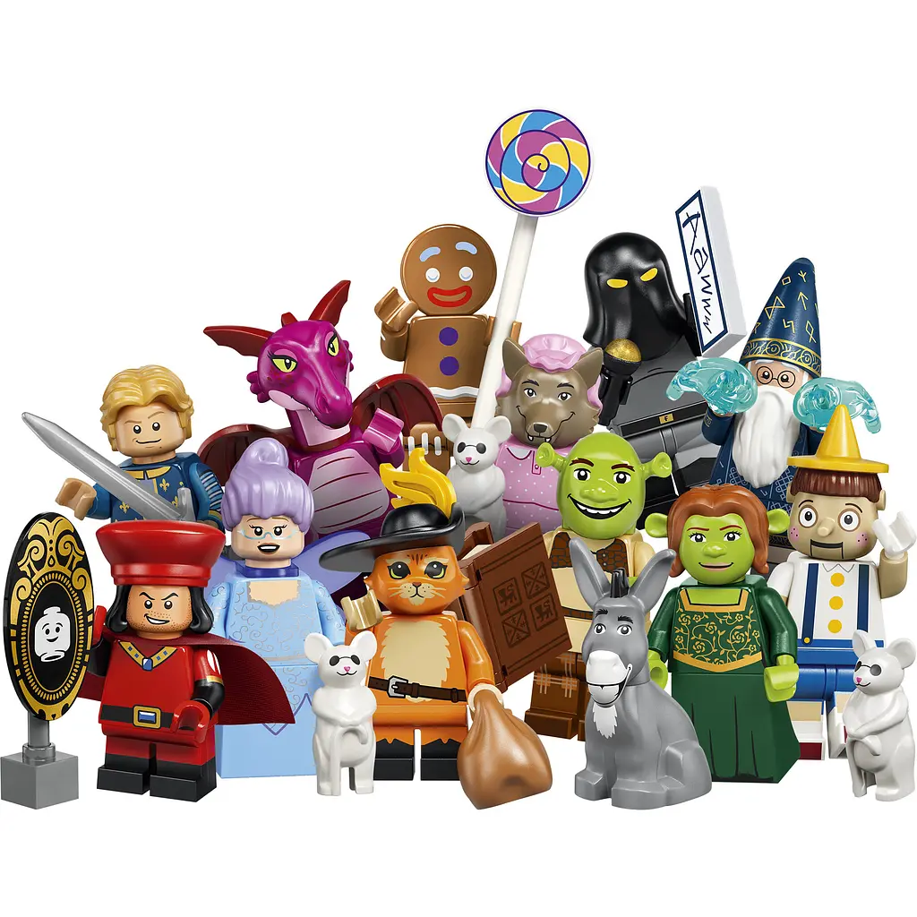 Конструктор LEGO Minifigures Шрек V110 7 ел. (71053) - фото 2