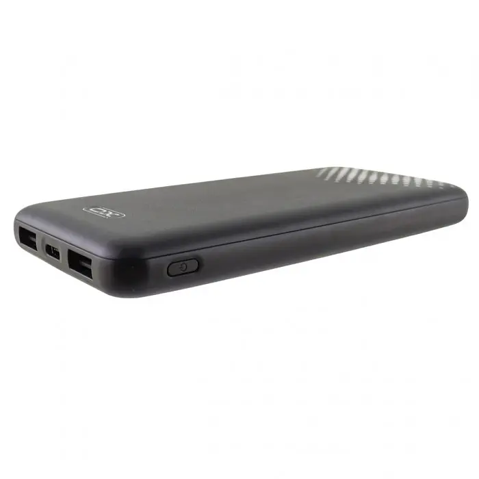 Зовнішній акумулятор Power bank XO PB312 10000 Mah батарея заряджання Чорний - фото 3