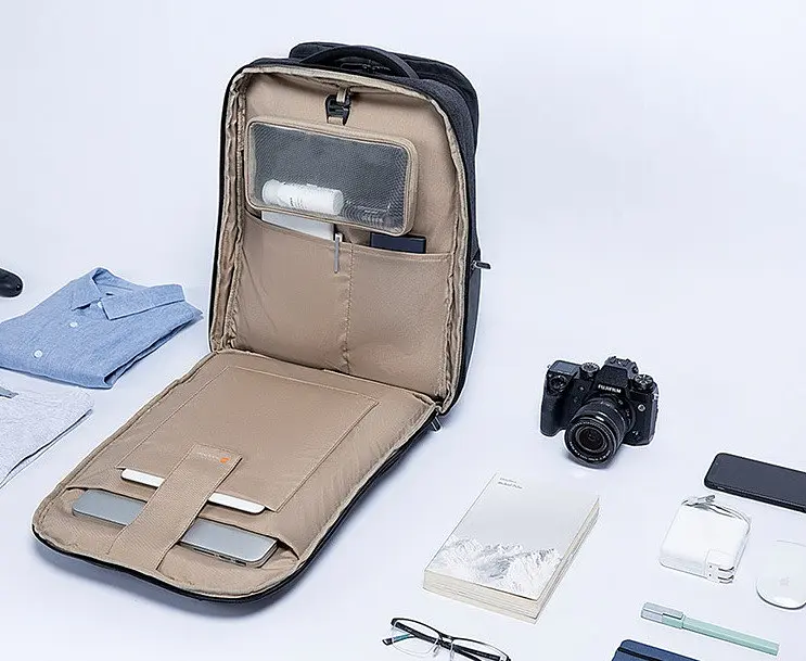 Рюкзак RunMi Business Travel Multi-function Backpack 2 Dark Grey - фото 7