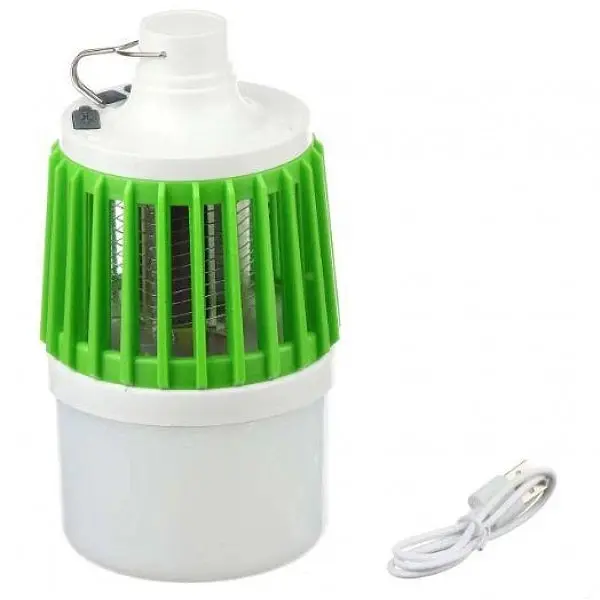Лампа пастка для комарів знищувач комах Mosquito Killer, Danmenqing Синій 84896 - фото 3