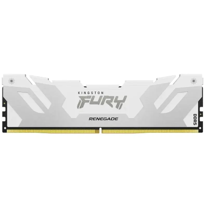 Модуль пам'яті для комп'ютера DDR5 32GB (2x16GB) 8000 MHz Renegade White Kingston Fury (ex.HyperX) (KF580C38RWK2-32) - фото 3