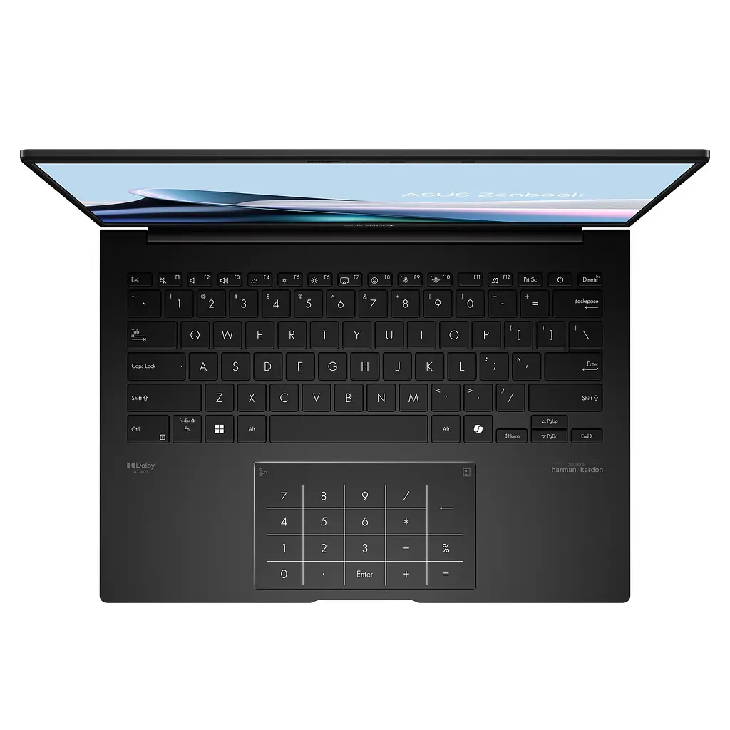 Ноутбук ASUS Zenbook 14 UM3406HA-PP014W 14' 3K OLED, AMD R7-8840HS, 16GB, F1TB, UMA, Win11, Чорний (90NB1271-M000X0) - фото 4