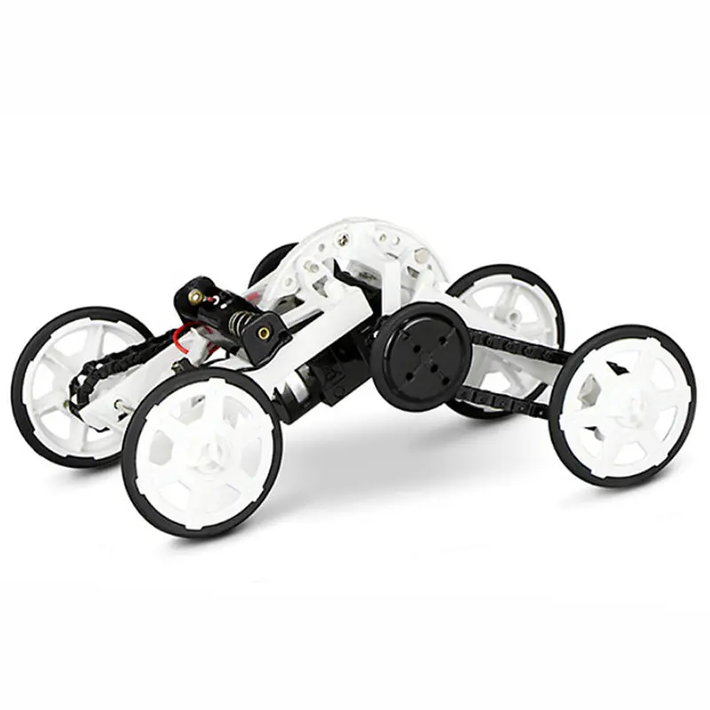 Конструктор позашляховик-скелелаз на сонячній батареї DYY008 Diy Solar White - фото 6