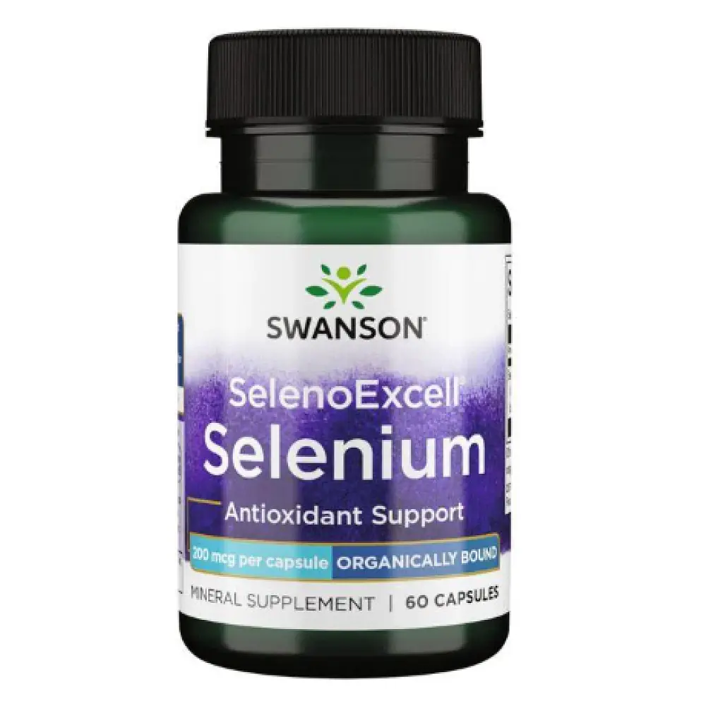 Селен SelenoExcell Selenium 200 мкг 60 капсул
