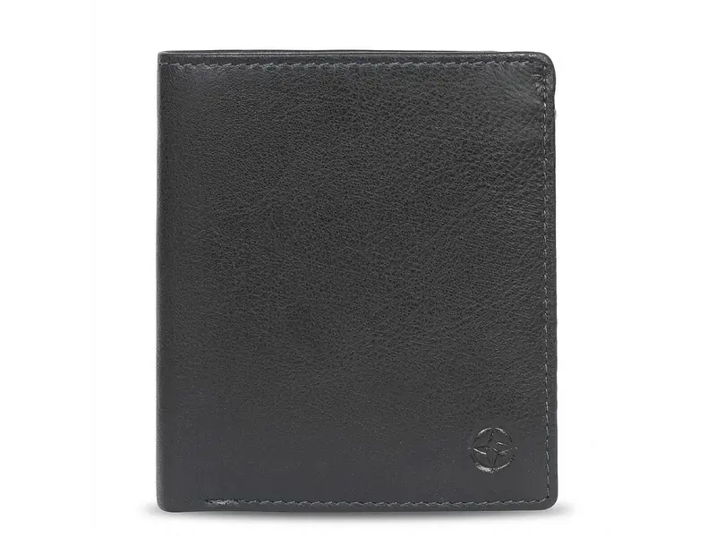 Чоловічий портмоне з натуральної шкіри Cortina 5079 nero Чорне 11х9,5 см TONY PEROTTI acs0032381 - фото 2