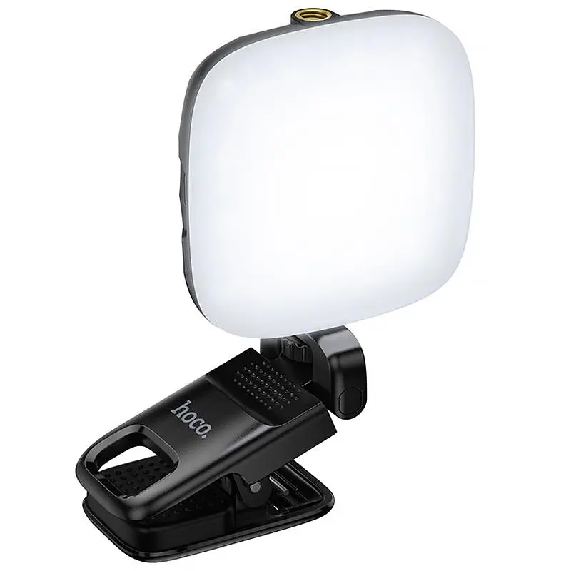 Портативна лампа для Selfie K29 Beauty Selfie Light 300 mAh Black Hoco teh0029844 - фото 7