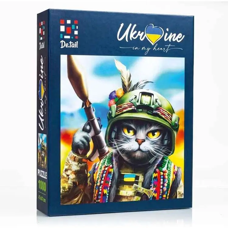 Пазли VLADI TOYS "Cat grenade launcher" DT1000-08