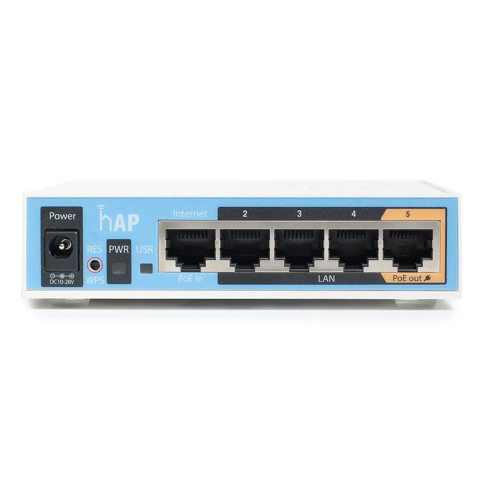 Бездротовий маршрутизатор (роутер) Mikrotik hAP (RB951Ui-2ND) - фото 8