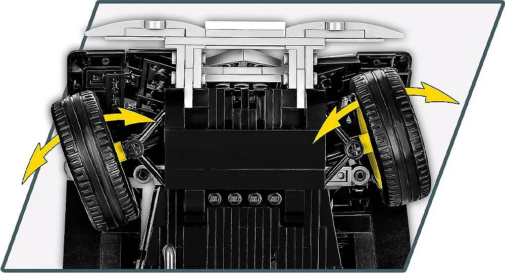 Конструктор Cobi Citroen Traction Avant 11CV масштаб 1:12, 1900 деталей (COBI-24337) - фото 9