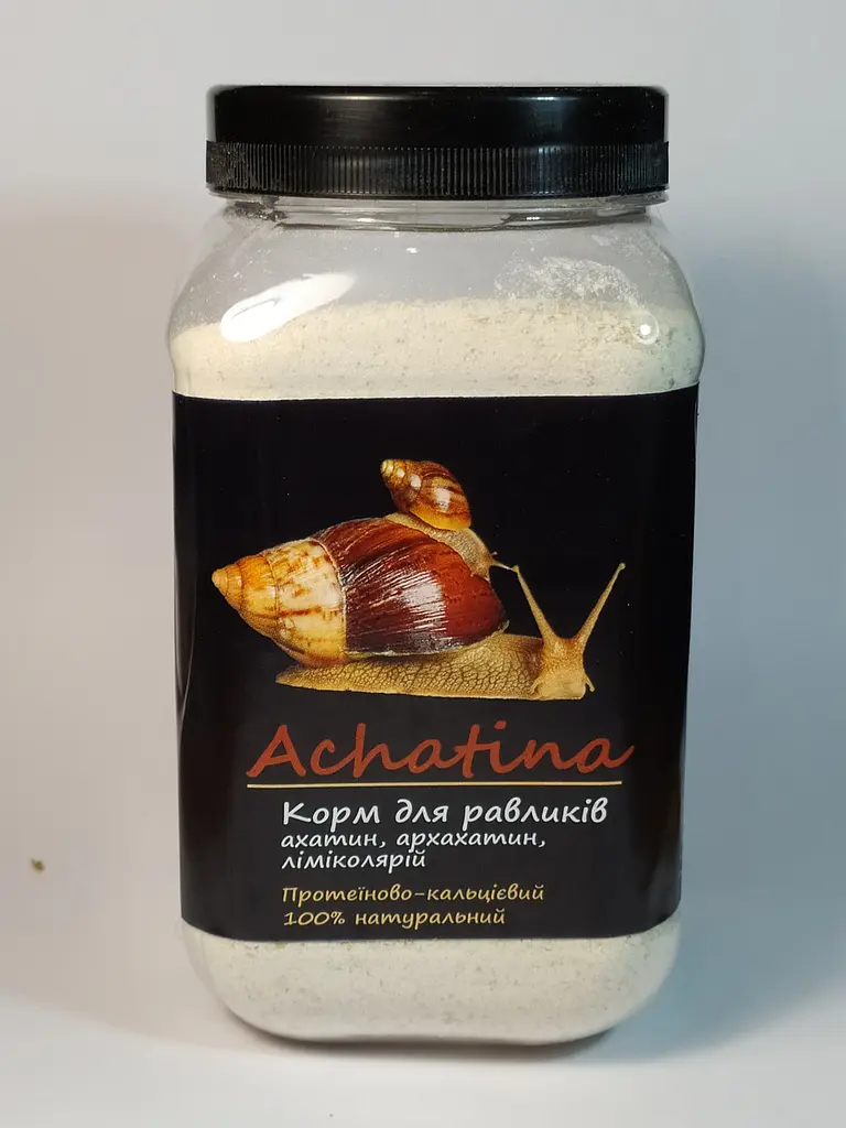 Акційний набір кормів для равликів ахатин тм "Буся" - 4 банки по 600 мл - фото 5