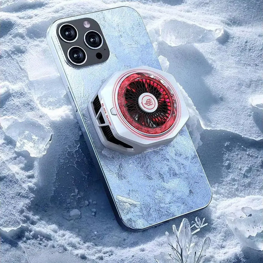 Кулер для смартфона Black Shark FunCooler 5 Pro Magnetic Edition White (BHR08BQCN) [147778] - фото 8