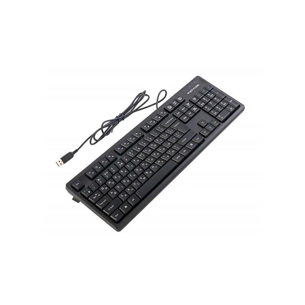 Клавіатура A4Tech FKS12 USB UA Black (4711421003155) - фото 4