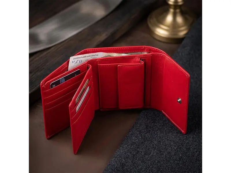 Жіночий гаманець Swarovski 500N marlboro Червоний 13,5x10 см TONY PEROTTI acs0032621 - фото 6