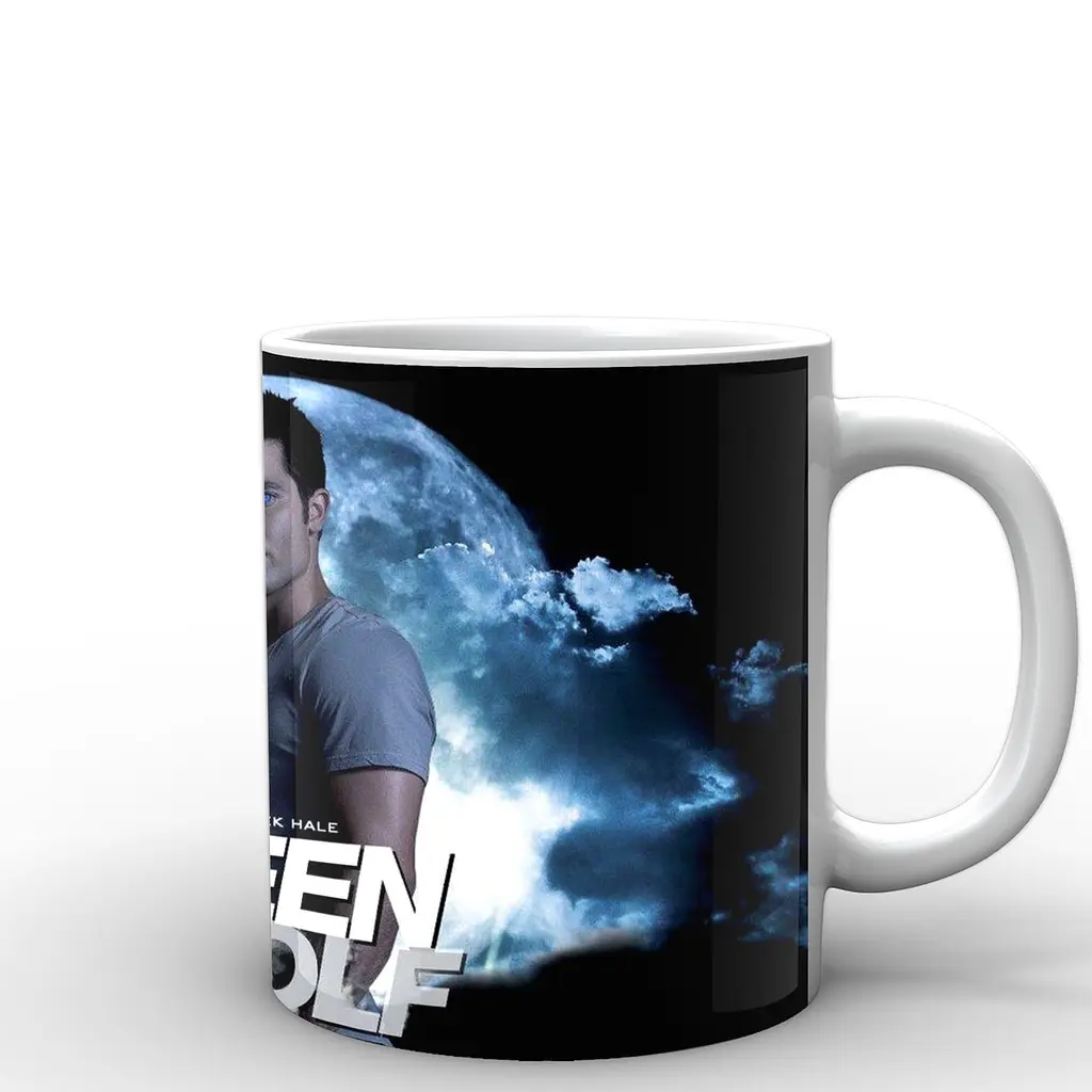 Кухоль GeekLand Вовченя Teen Wolf Вовченя Derek Hale TW.02.006.246 330 мл білий - фото 3