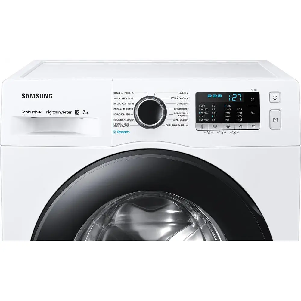 Пральна машина Samsung WW70AGAS22AEUA автоматична - фото 5