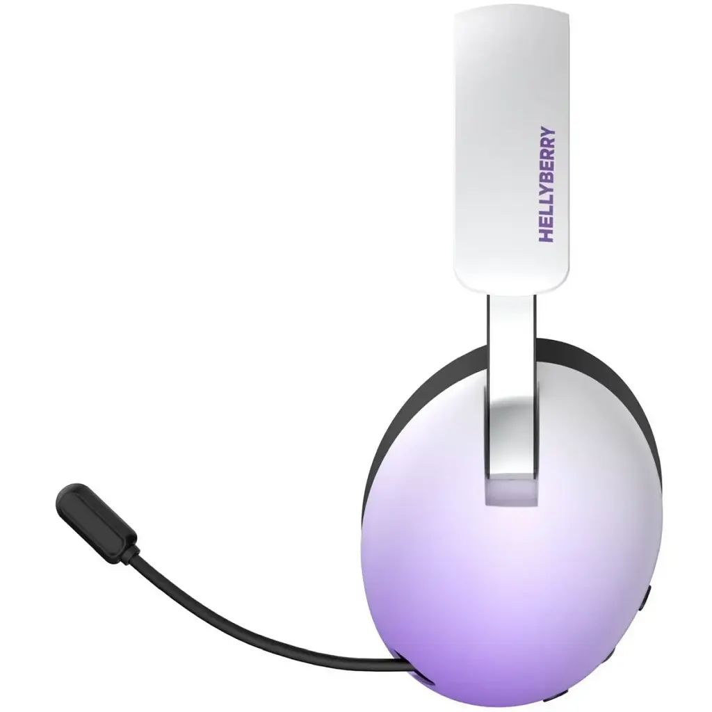 Навушники Hator Hellyberry HH30 PRO wireless White-violet gradient - фото 3