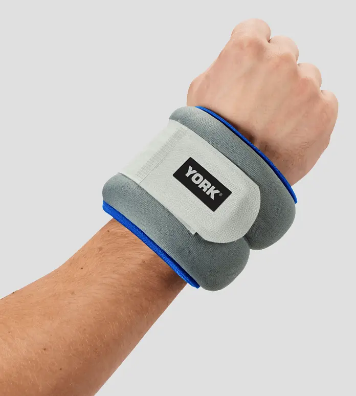 Обважнювачі York Fitness Soft для рук і ніг 2х1,5кг сірий - фото 4