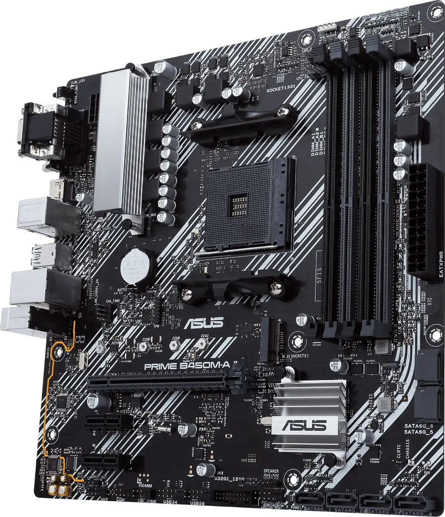 Материнська плата Asus B450M-A II Prime Socket AM4 (PRIME B450M-A II) Б/В - фото 2