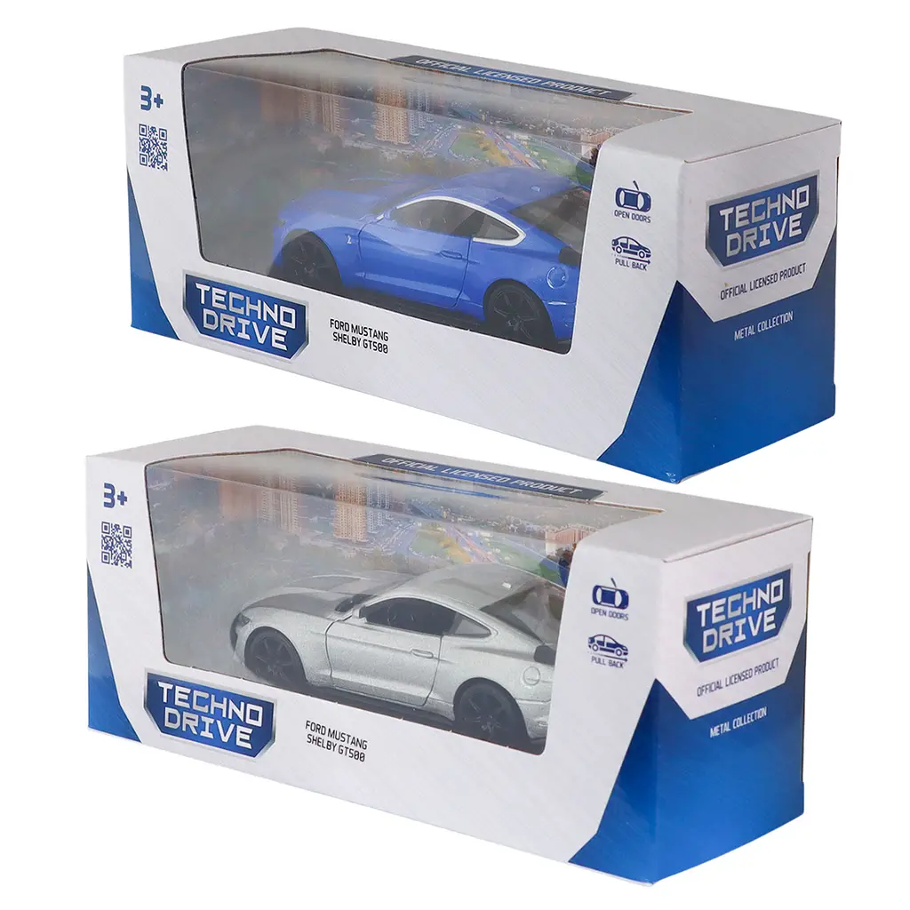 Автомодель TechnoDrive Ford Mustang Shelby GT500 2024 в асортименті (260091U) - фото 15