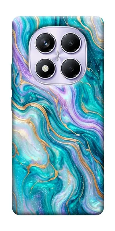 TPU чохол Demsky Mermaid marble для Xiaomi Redmi Note 14 Pro 4G