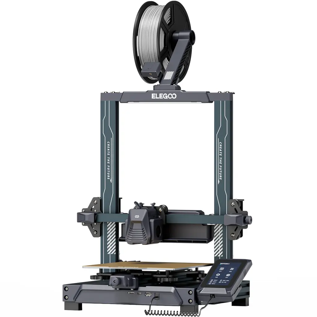 Друкарка 3D ELEGOO Neptune 4 (FDM 1.75 mm 0.4 mm 225x225x265 mm WLAN USB сірий) - фото 3