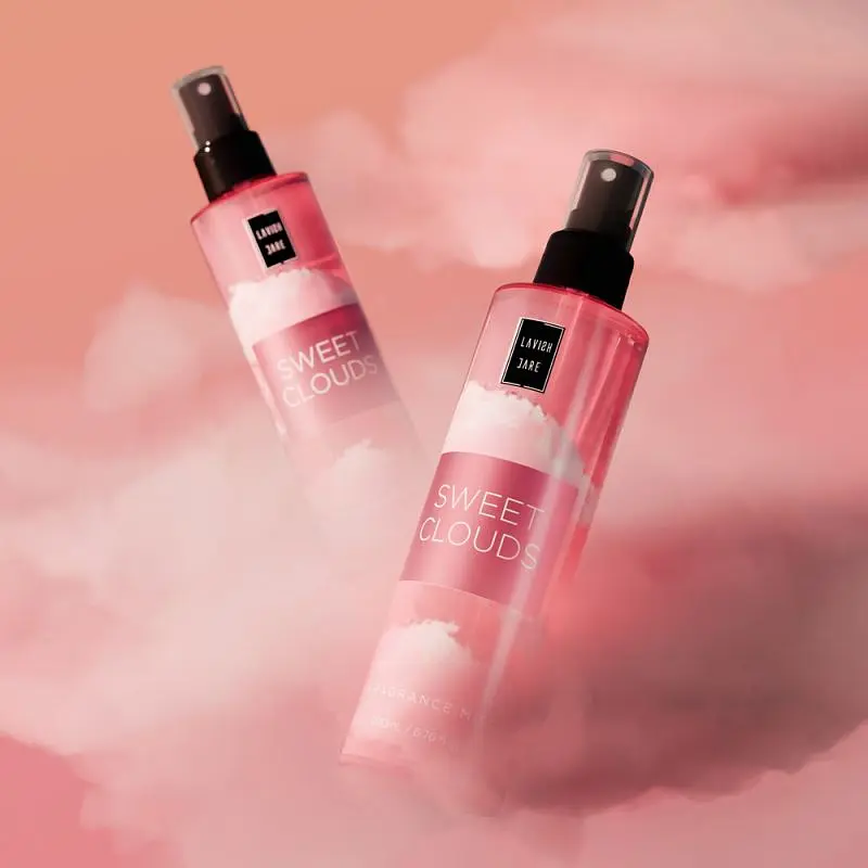 Зволожуючий спрей для тіла LAVISH CARE BODY MIST - SWEET CLOUDS з солодким ароматом, 200 мл - фото 2