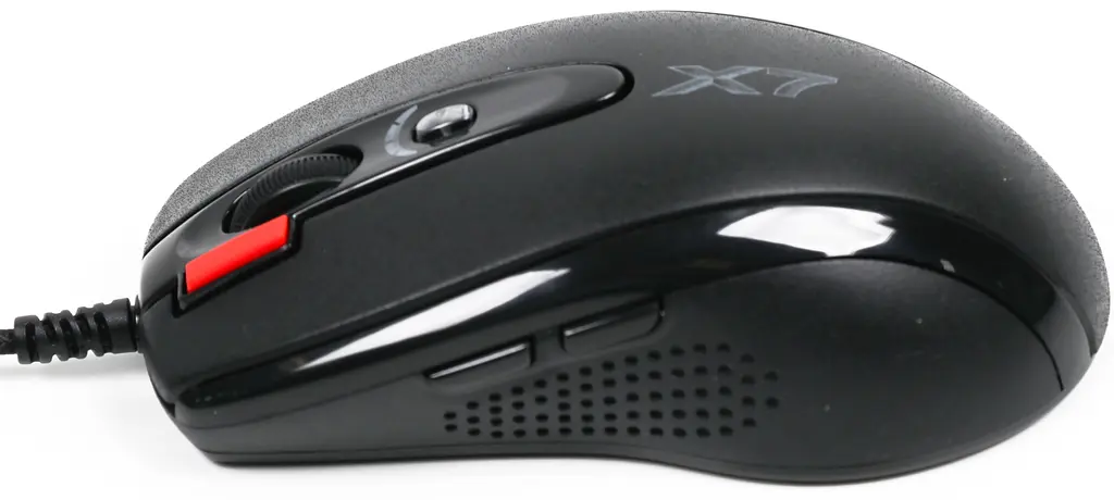 Комплект: мишка + килимок A4Tech X-7120 USB Black - фото 2