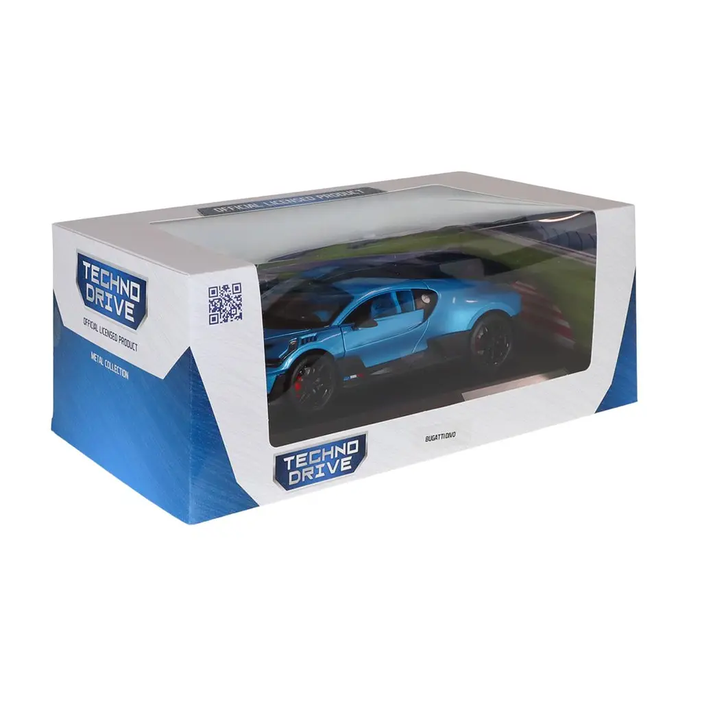 Автомодель - BUGATTI DIVO (синій, 1:18) TechnoDrive 250939BDBL - фото 7