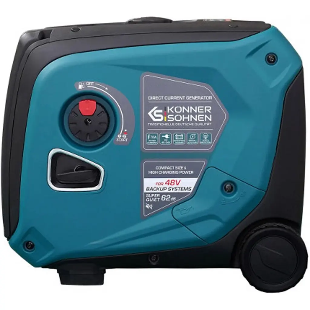 Генератор газово-бензиновий постійної напруги Konner&Sohnen KS 48VGS-DC [159907] - фото 3